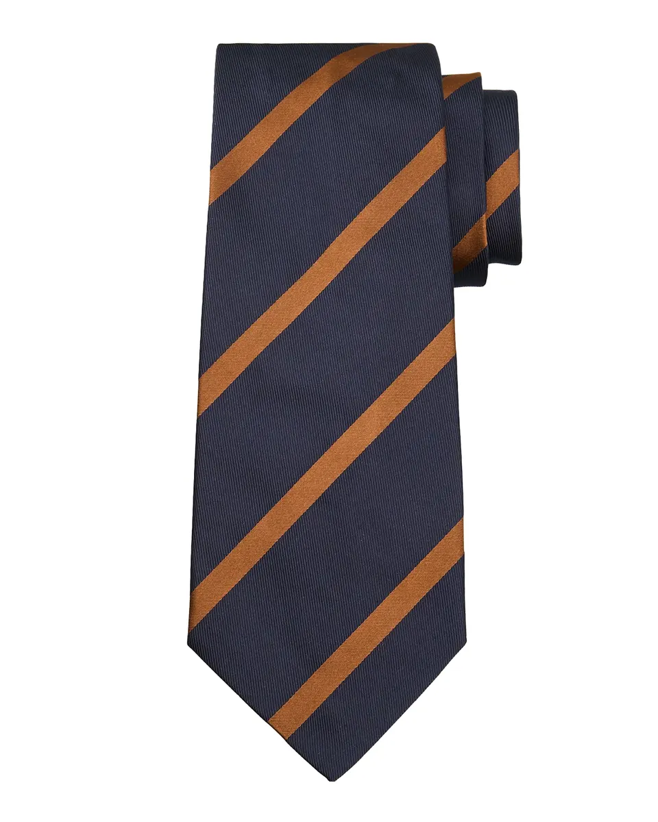 dunhill Men's Silk Twill Stripe Tie | Thumbnail 2 dunhill Men's Silk Twill Stripe Tie | Thumbnail 2