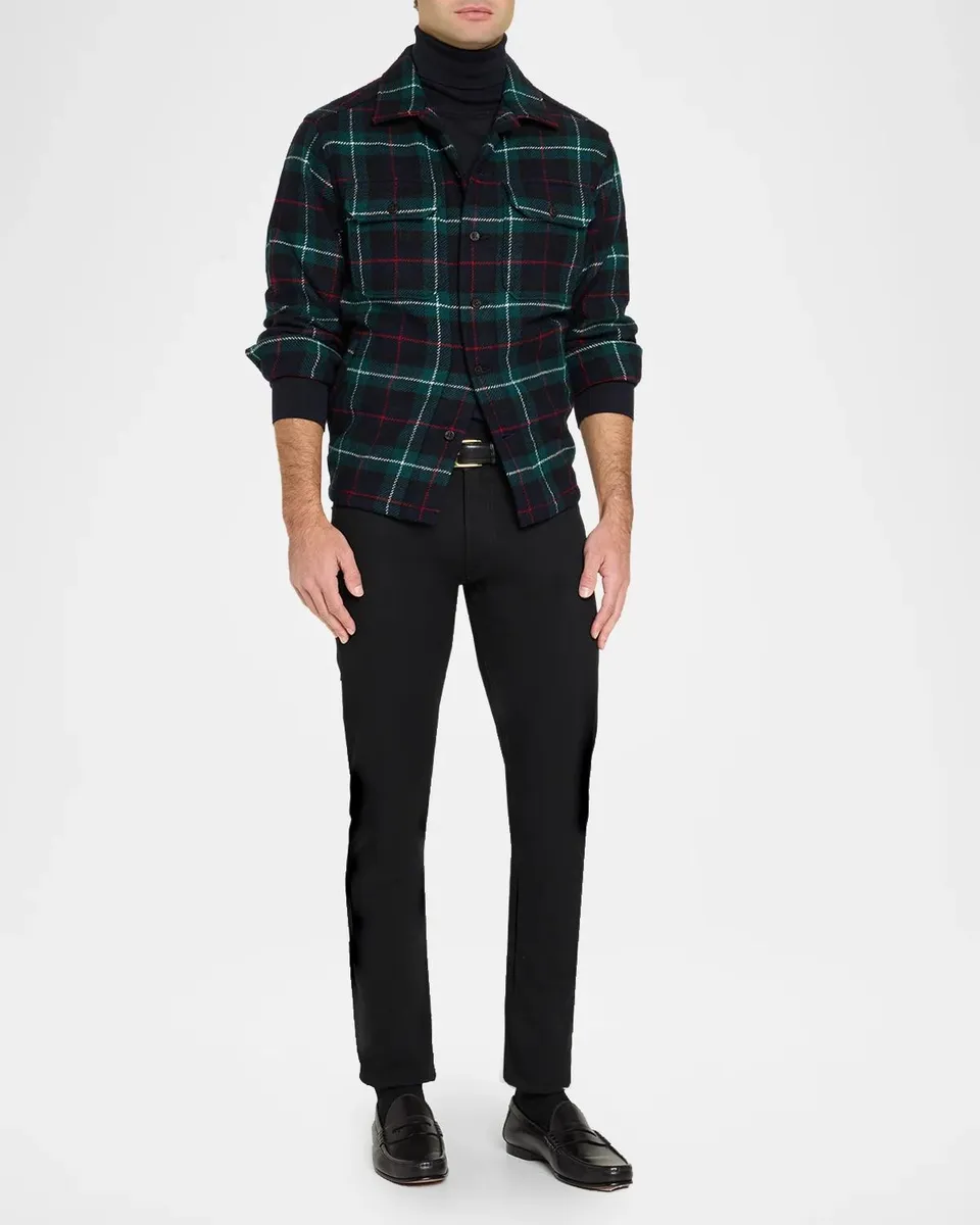 Polo Ralph Lauren Men's Plaid Wool Shirt | Thumbnail 2 Polo Ralph Lauren Men's Plaid Wool Shirt | Thumbnail 2