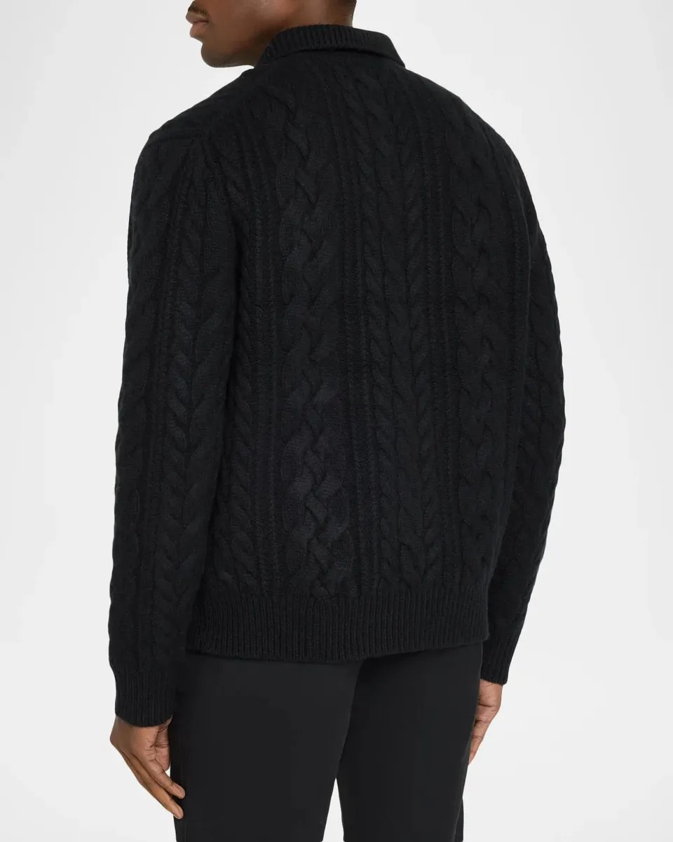 Polo Ralph Lauren Men's Aran-Knit Wool-Alpaca Jumper | Thumbnail 3