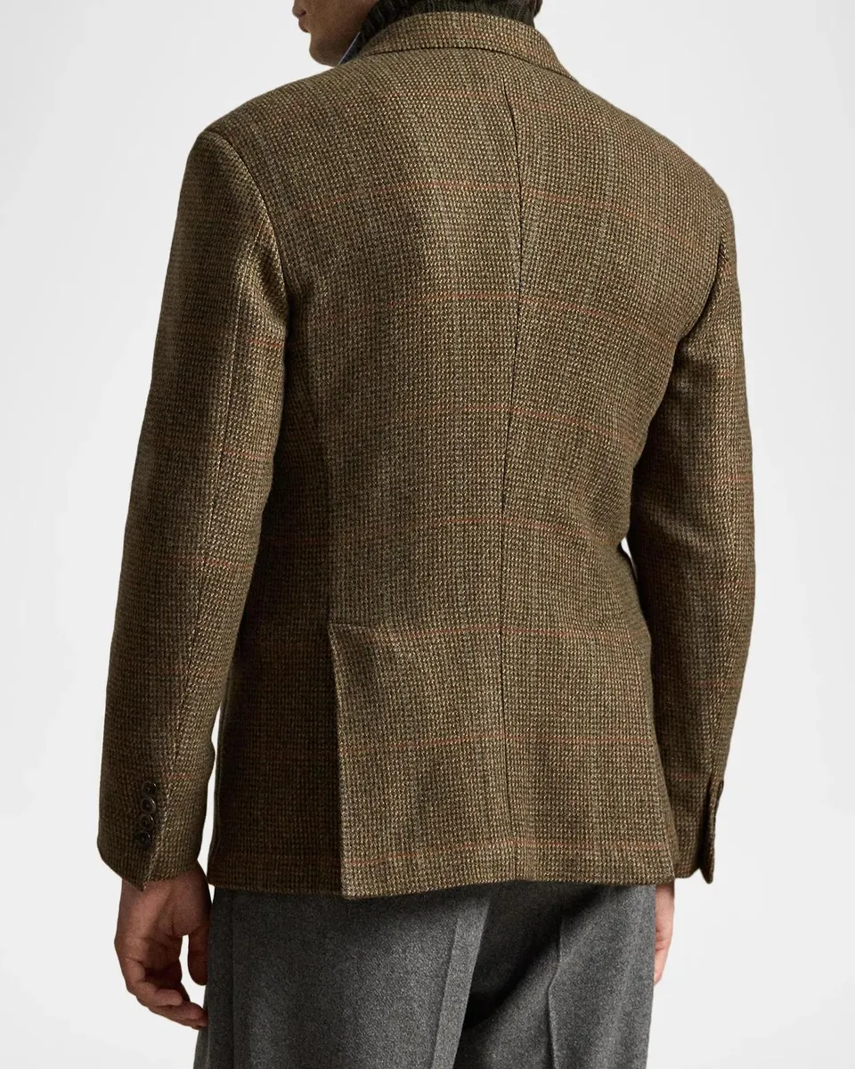 Polo Ralph Lauren Men's Heyworth Tick-Weave Wool Tweed Jacket | Thumbnail 3