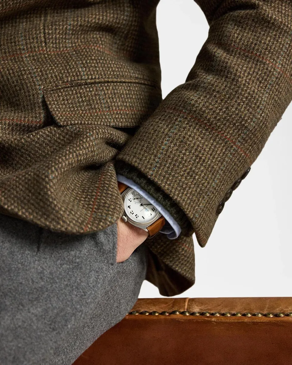 Polo Ralph Lauren Men's Heyworth Tick-Weave Wool Tweed Jacket | Thumbnail 6