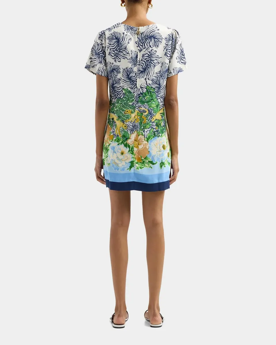 Lilly Pulitzer Edita Floral-Print Mini Shift Dress | Thumbnail 4 Lilly Pulitzer Edita Floral-Print Mini Shift Dress | Thumbnail 4