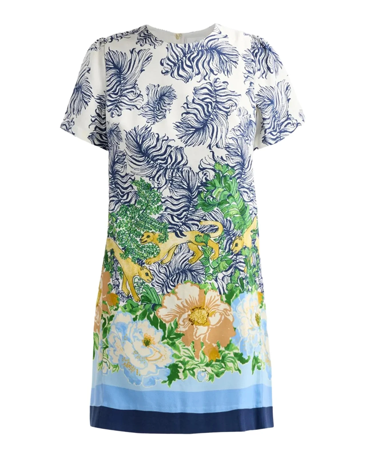 Edita Floral-Print Mini Shift Dress Edita Floral-Print Mini Shift Dress