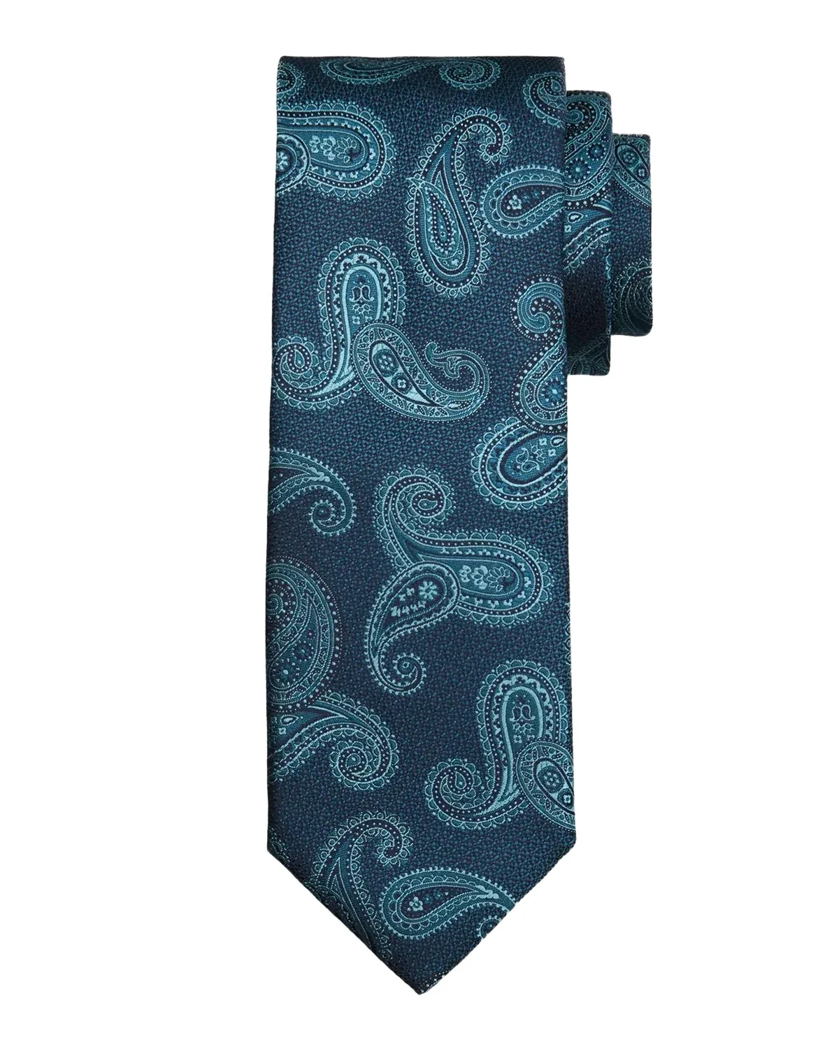 Canali Men's Paisley Jacquard Silk Tie