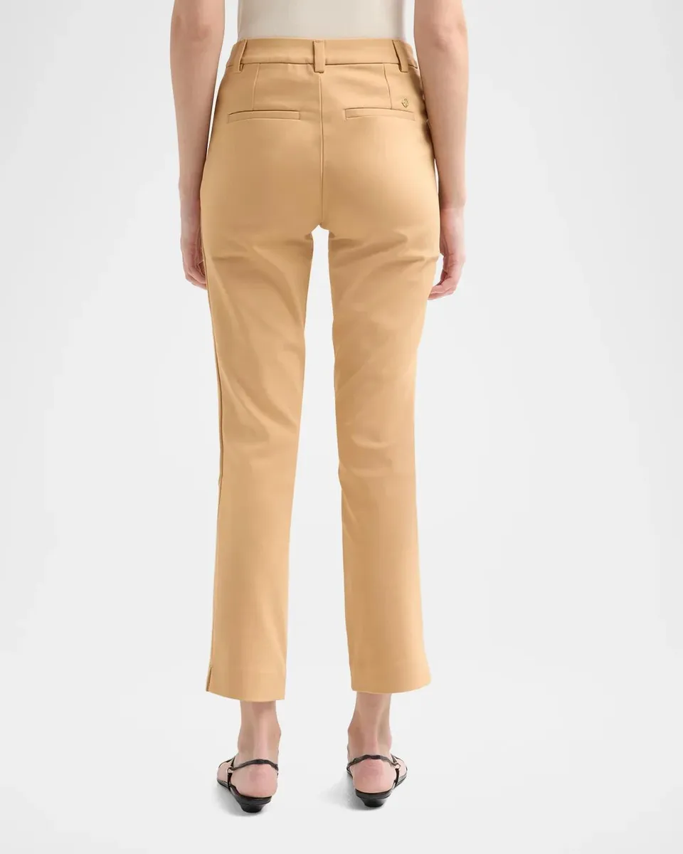 Lilly Pulitzer Ana Stretch Cotton-Blend High-Rise Pants | Thumbnail 3 Lilly Pulitzer Ana Stretch Cotton-Blend High-Rise Pants | Thumbnail 3