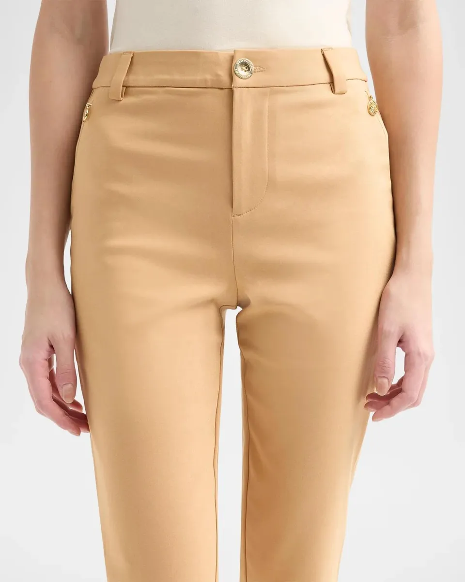 Lilly Pulitzer Ana Stretch Cotton-Blend High-Rise Pants | Thumbnail 5 Lilly Pulitzer Ana Stretch Cotton-Blend High-Rise Pants | Thumbnail 5