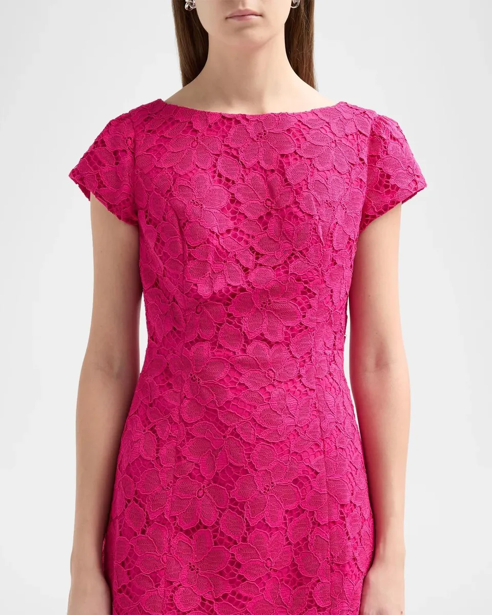 Lilly Pulitzer Jules Short-Sleeve Lace Romper | Thumbnail 5