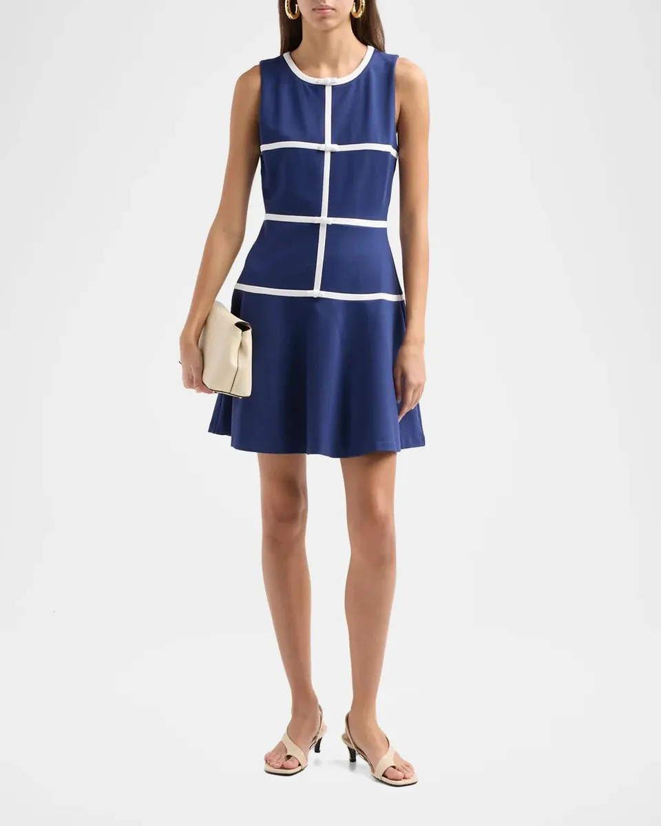 Lilly Pulitzer Clancie Bow-Accented Mini Dress | Thumbnail 2 Lilly Pulitzer Clancie Bow-Accented Mini Dress | Thumbnail 2
