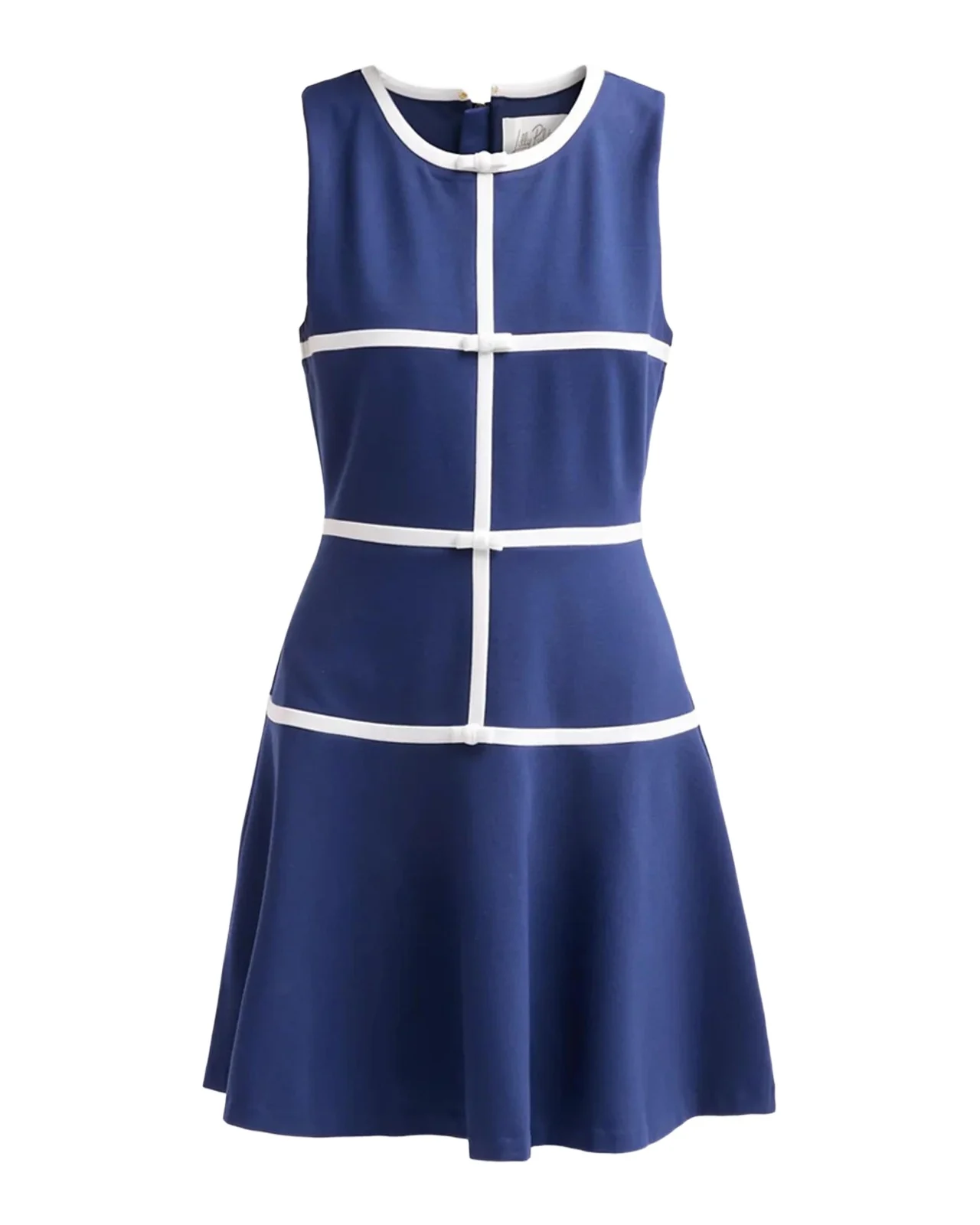 Clancie Bow-Accented Mini Dress Clancie Bow-Accented Mini Dress