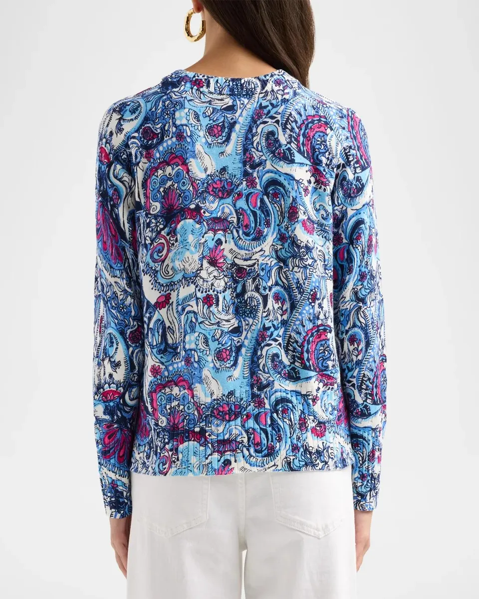 Lilly Pulitzer Salima Paisley Parade Sweater | Thumbnail 4