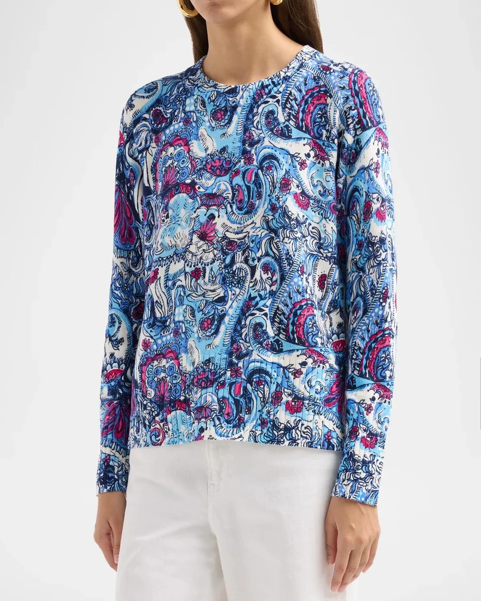 Lilly Pulitzer Salima Paisley Parade Sweater | Thumbnail 5