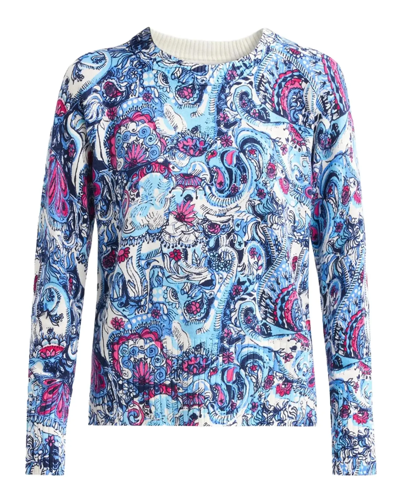 Lilly Pulitzer Salima Paisley Parade Sweater