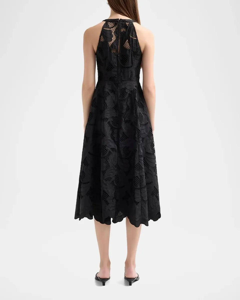 Lilly Pulitzer Denise Lace Midi Dress | Thumbnail 3