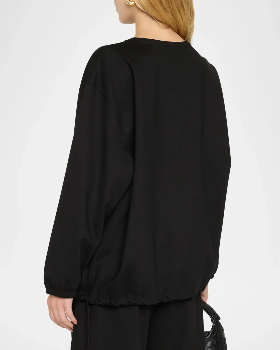 Eileen Fisher Ponte Knit Blouson Sweatshirt | Thumbnail 3 Eileen Fisher Ponte Knit Blouson Sweatshirt | Thumbnail 3