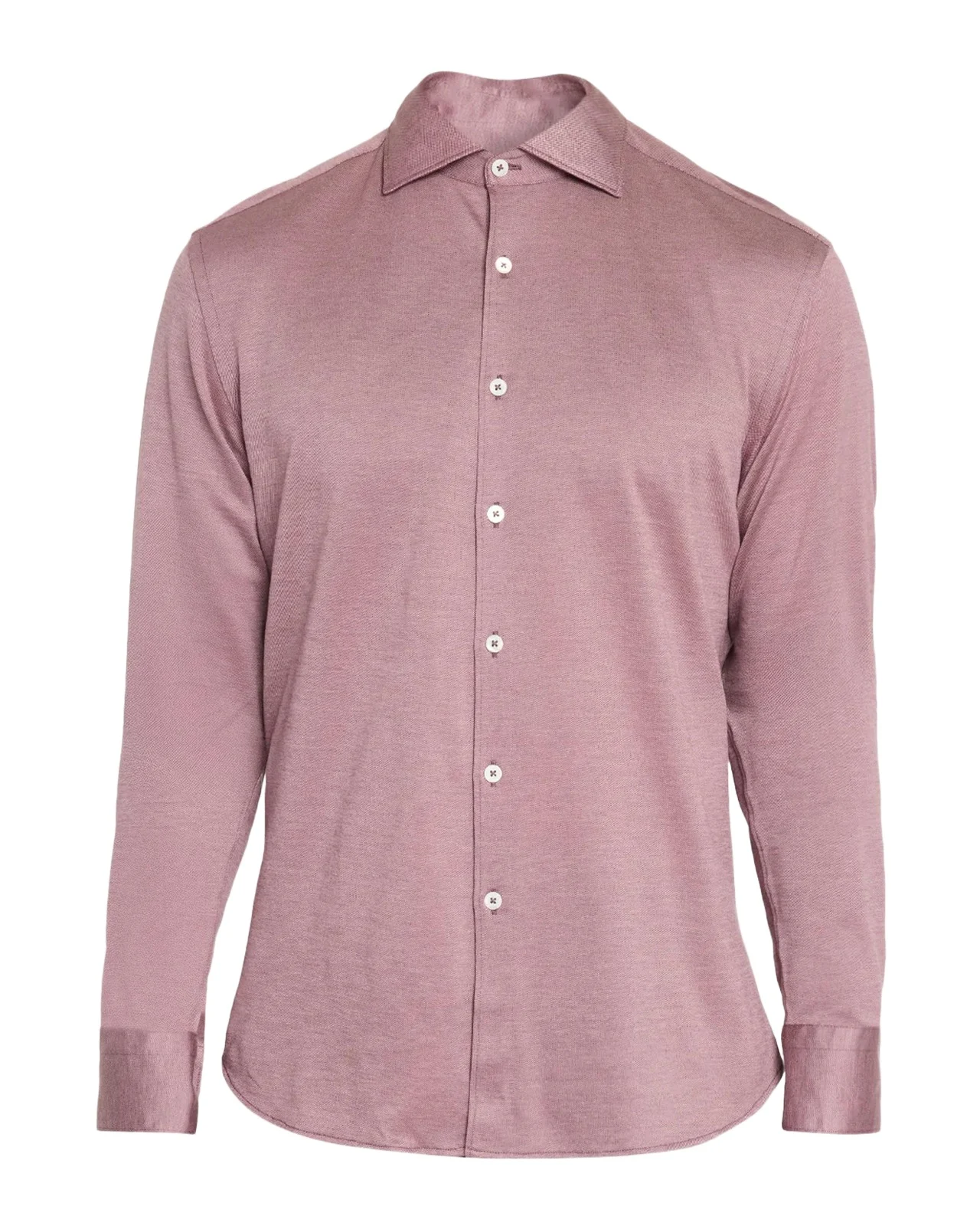 Canali Men's Cotton & Lyocell Sport Shirt