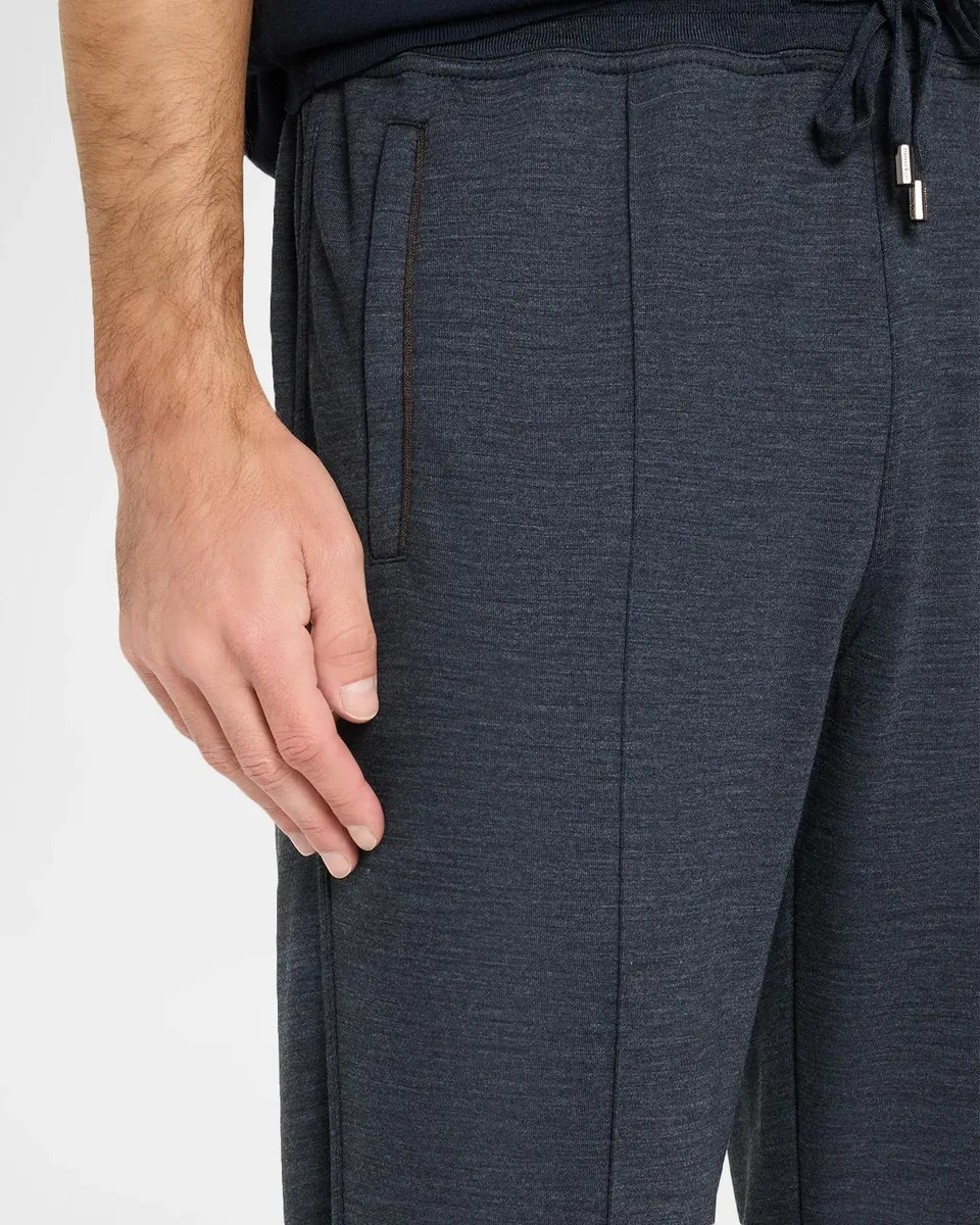 Stefano Ricci Men's Wool-Nylon Drawstring Sweatpants | Thumbnail 5 Stefano Ricci Men's Wool-Nylon Drawstring Sweatpants | Thumbnail 5