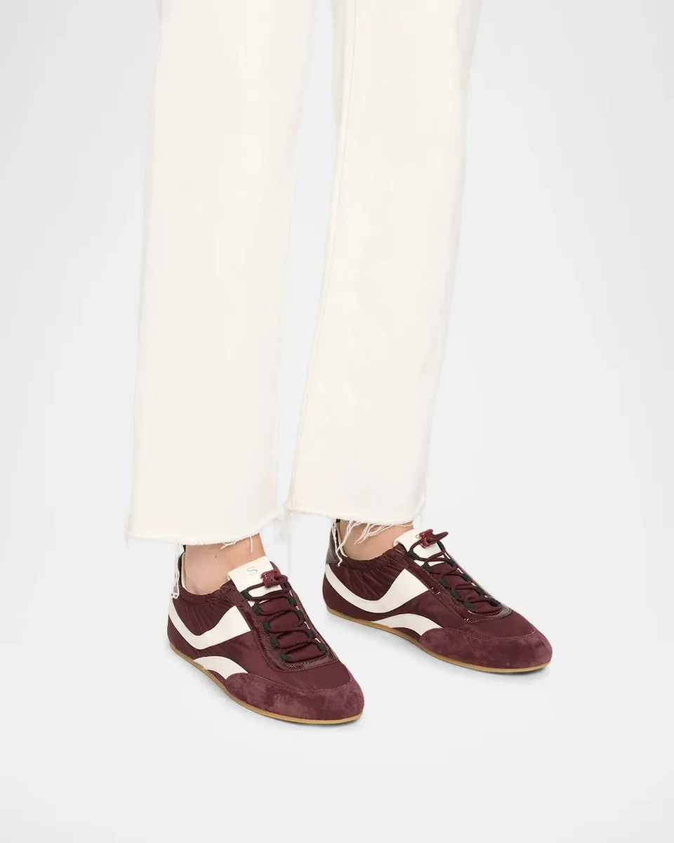 Stuart Weitzman Vander Low-Top Ballet Sneakers | Thumbnail 2 Stuart Weitzman Vander Low-Top Ballet Sneakers | Thumbnail 2