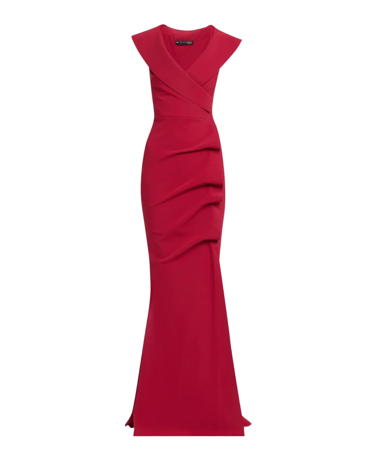 Chiara Boni La Petite Robe Sleeveless Ruffle Mermaid Gown