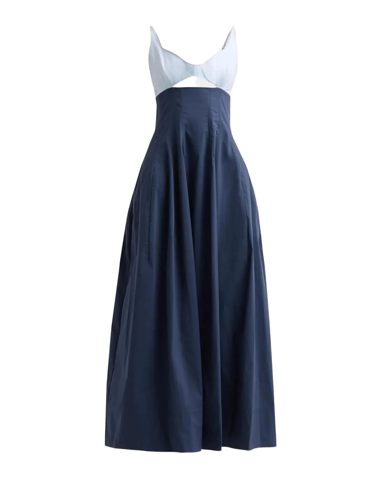 Maddy Cotton-Blend Cut-Out Midi Dress Maddy Cotton-Blend Cut-Out Midi Dress