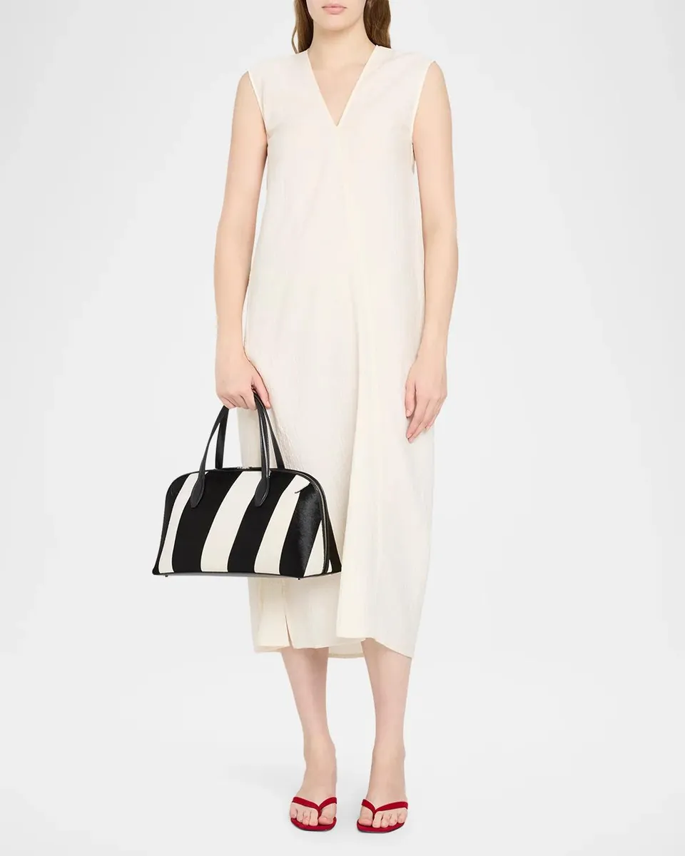 TOTEME Day Zebra-Print Calf Hair Tote Bag | Thumbnail 5 TOTEME Day Zebra-Print Calf Hair Tote Bag | Thumbnail 5