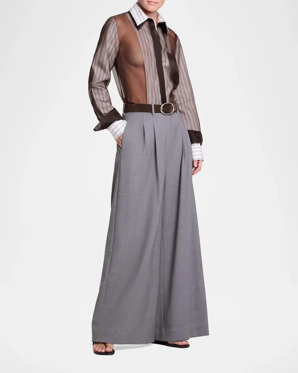 TWP Double Layer Boyfriend Shirt | Thumbnail 2 TWP Double Layer Boyfriend Shirt | Thumbnail 2