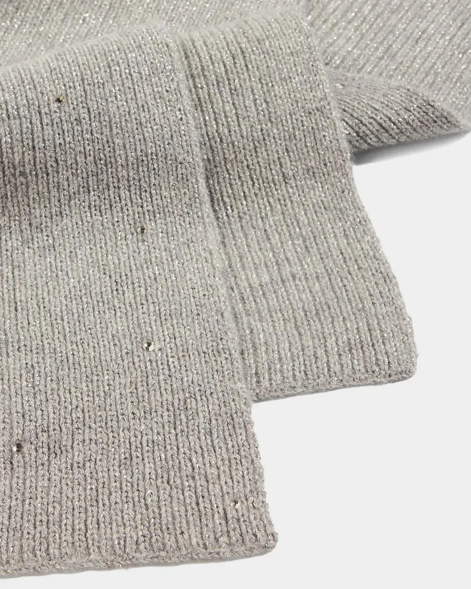 Carolyn Rowan Cashmere Lurex Scarf | Thumbnail 4 Carolyn Rowan Cashmere Lurex Scarf | Thumbnail 4