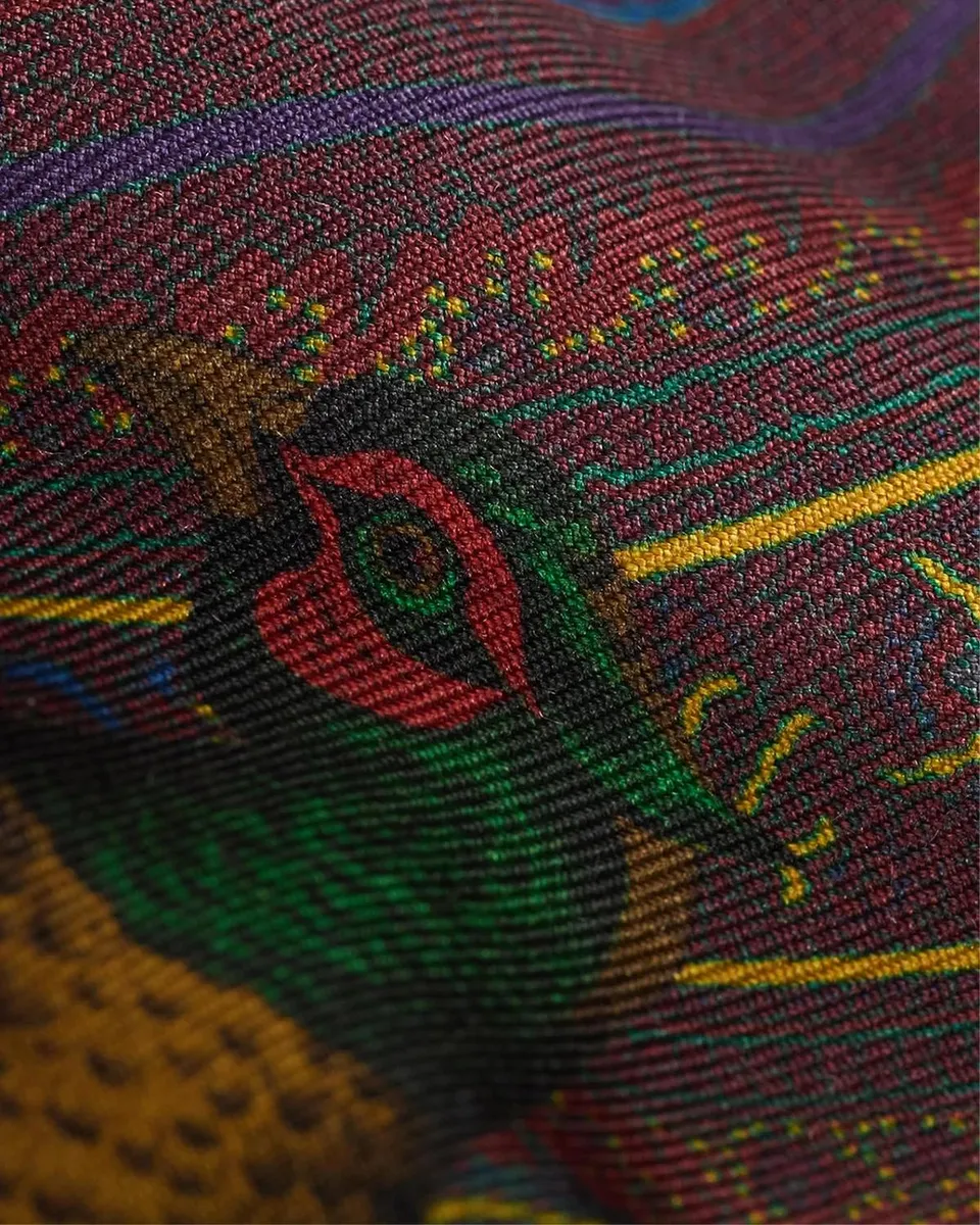 Ralph Lauren Collection Pheasant-Print Silk Twill Neck Tie | Thumbnail 5 Ralph Lauren Collection Pheasant-Print Silk Twill Neck Tie | Thumbnail 5