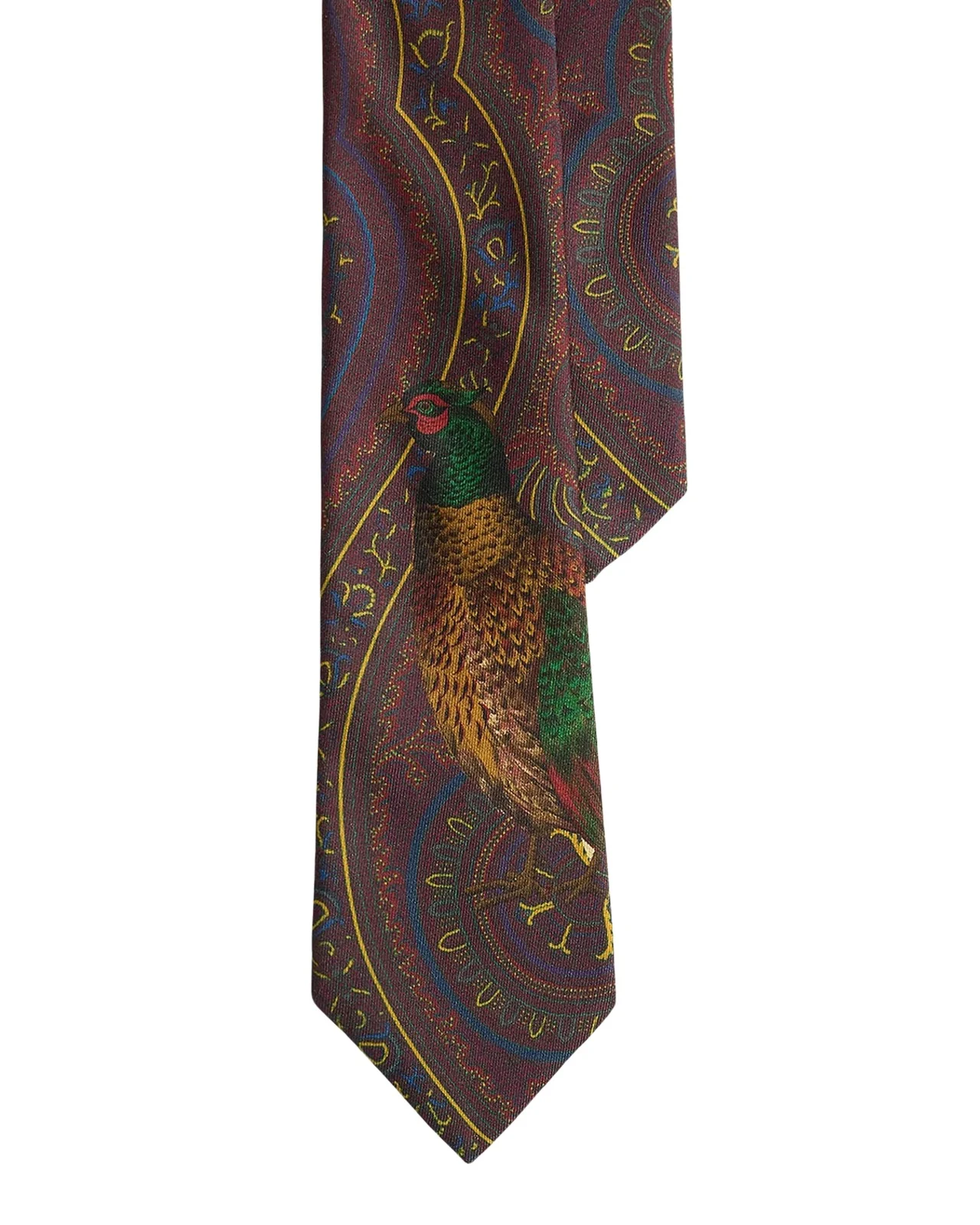 Ralph Lauren Collection Pheasant-Print Silk Twill Neck Tie