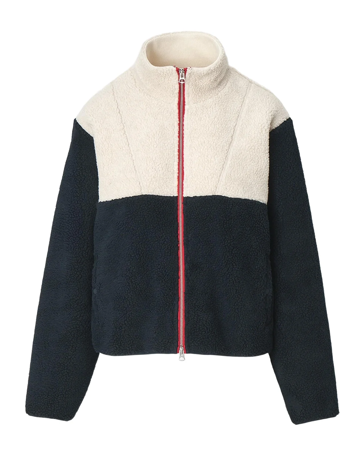 rag & bone Charly Colorblock Sherpa Fleece Jacket