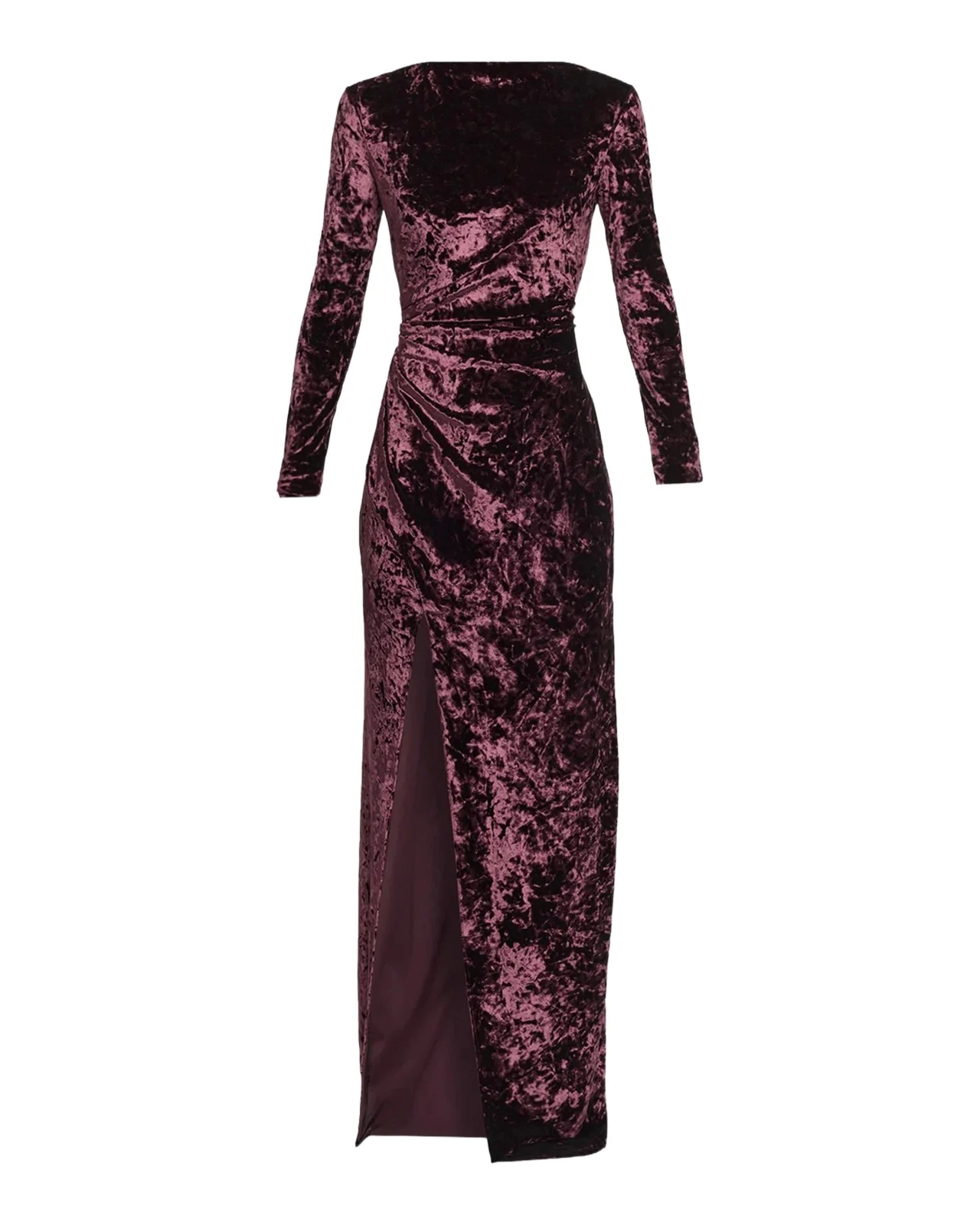 Velvet Ruched Gown Velvet Ruched Gown