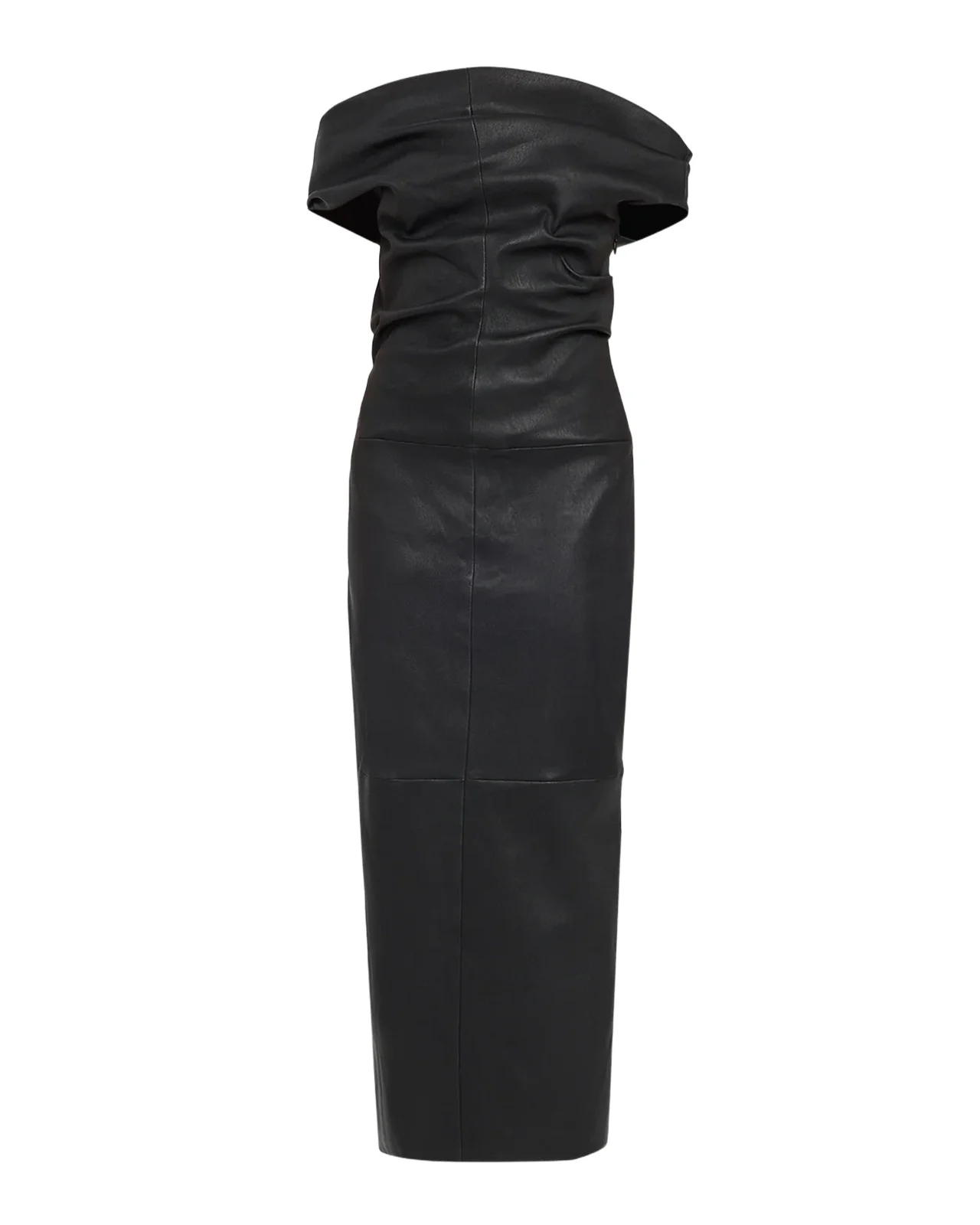 Vessia Leather Maxi Dress Vessia Leather Maxi Dress