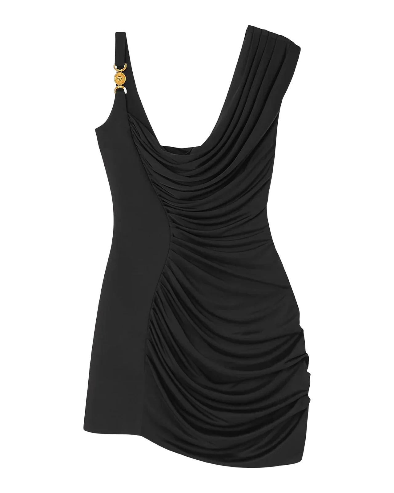 Versace Ruched Bodycon Mini Dress