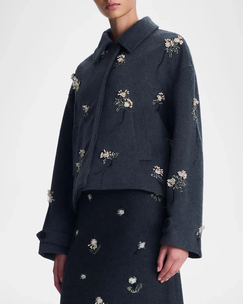 Simkhai Katya Embellished Jacket | Thumbnail 4 Simkhai Katya Embellished Jacket | Thumbnail 4