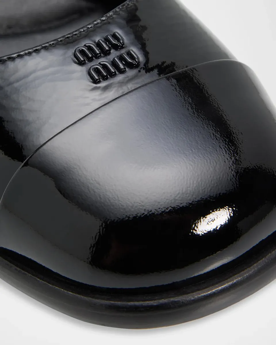 Miu Miu 35mm Naplak Leather Mary Jane Pumps | Thumbnail 6