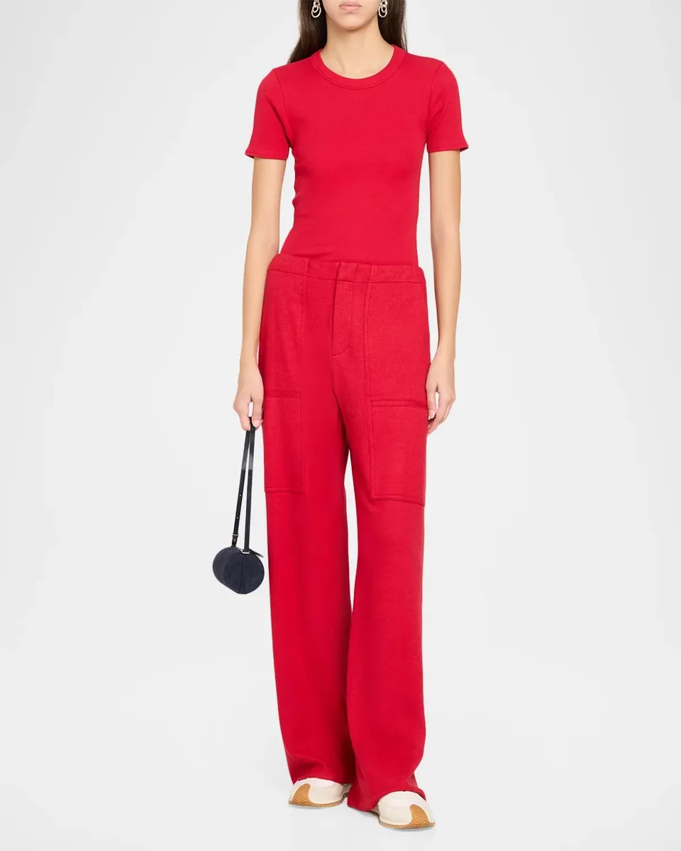 rag & bone Bobbi Wool Wide-Leg Pants | Thumbnail 2
