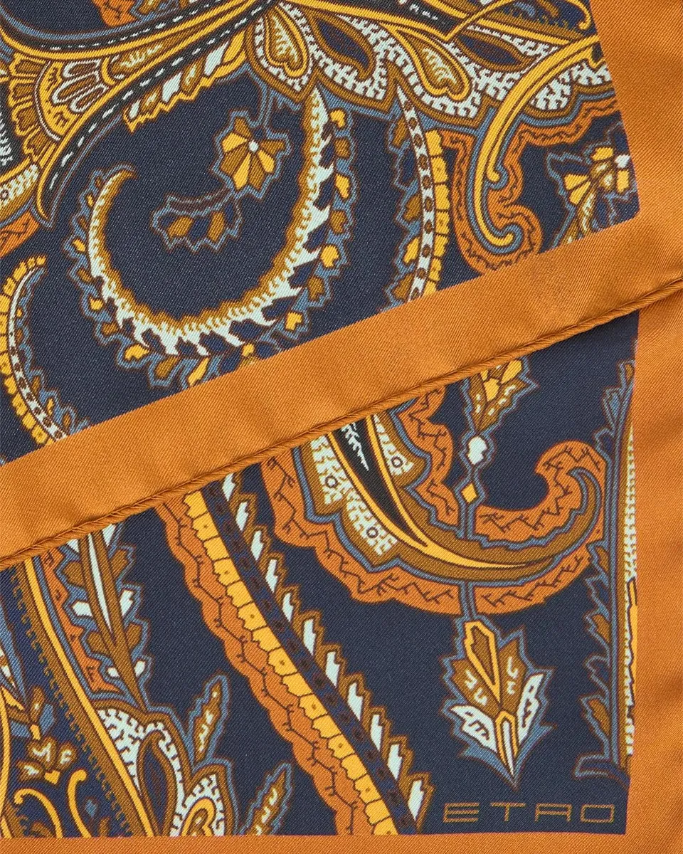 Etro Turnandot Paisley Silk Scarf | Thumbnail 2