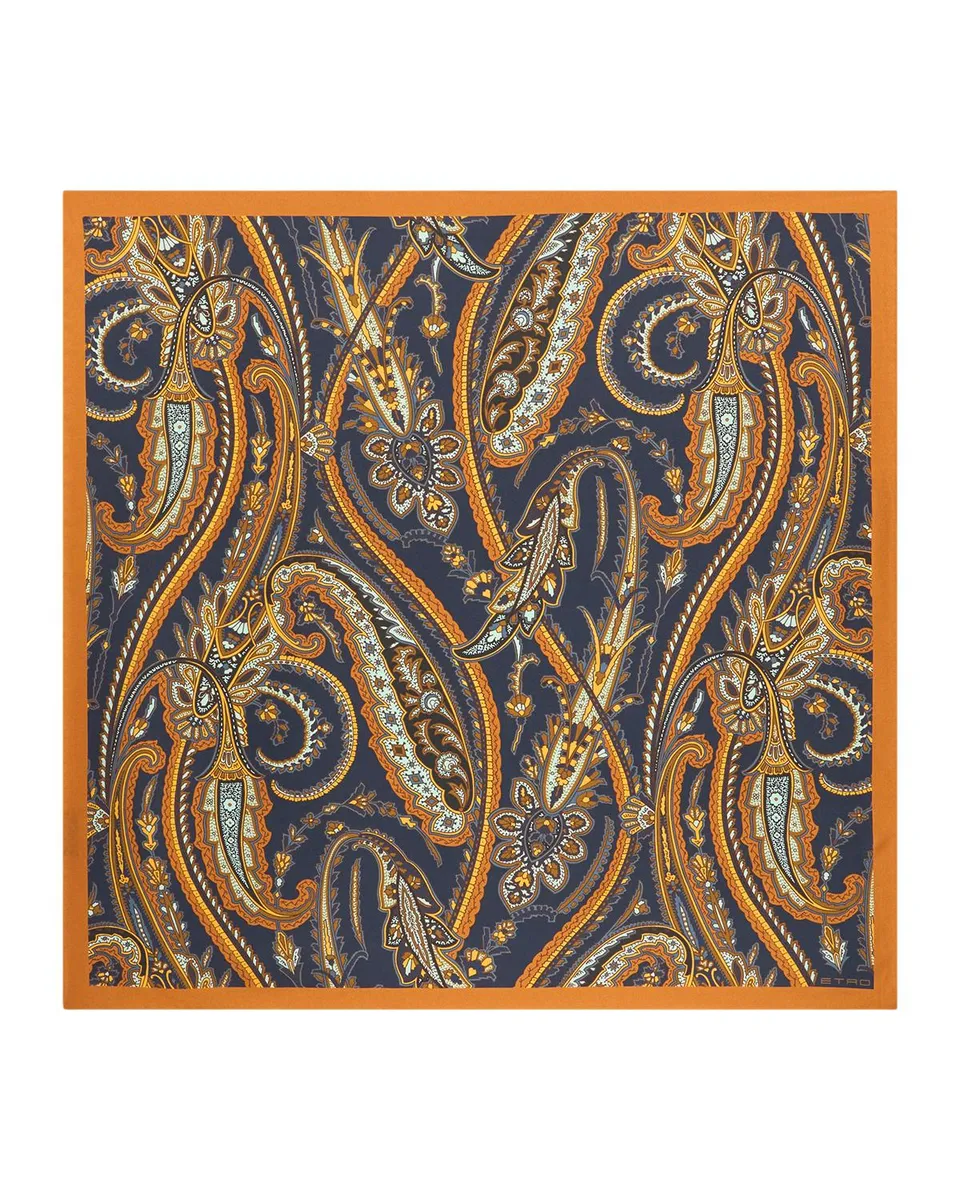 Etro Turnandot Paisley Silk Scarf | Thumbnail 3