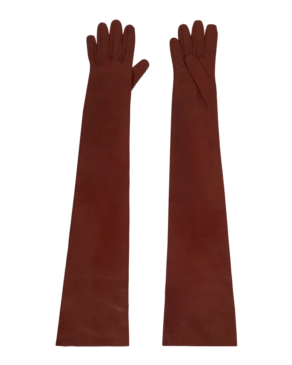 Etro Long Leather Gloves | Thumbnail 2 Etro Long Leather Gloves | Thumbnail 2