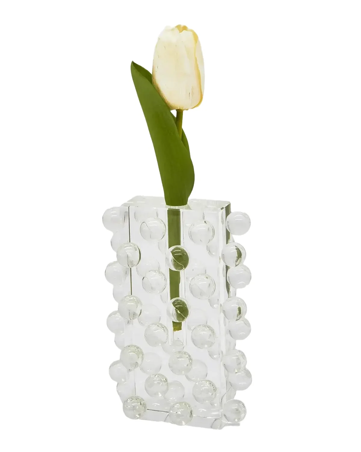 Tizo Scattered Balls Large Crystal Glass Vase
