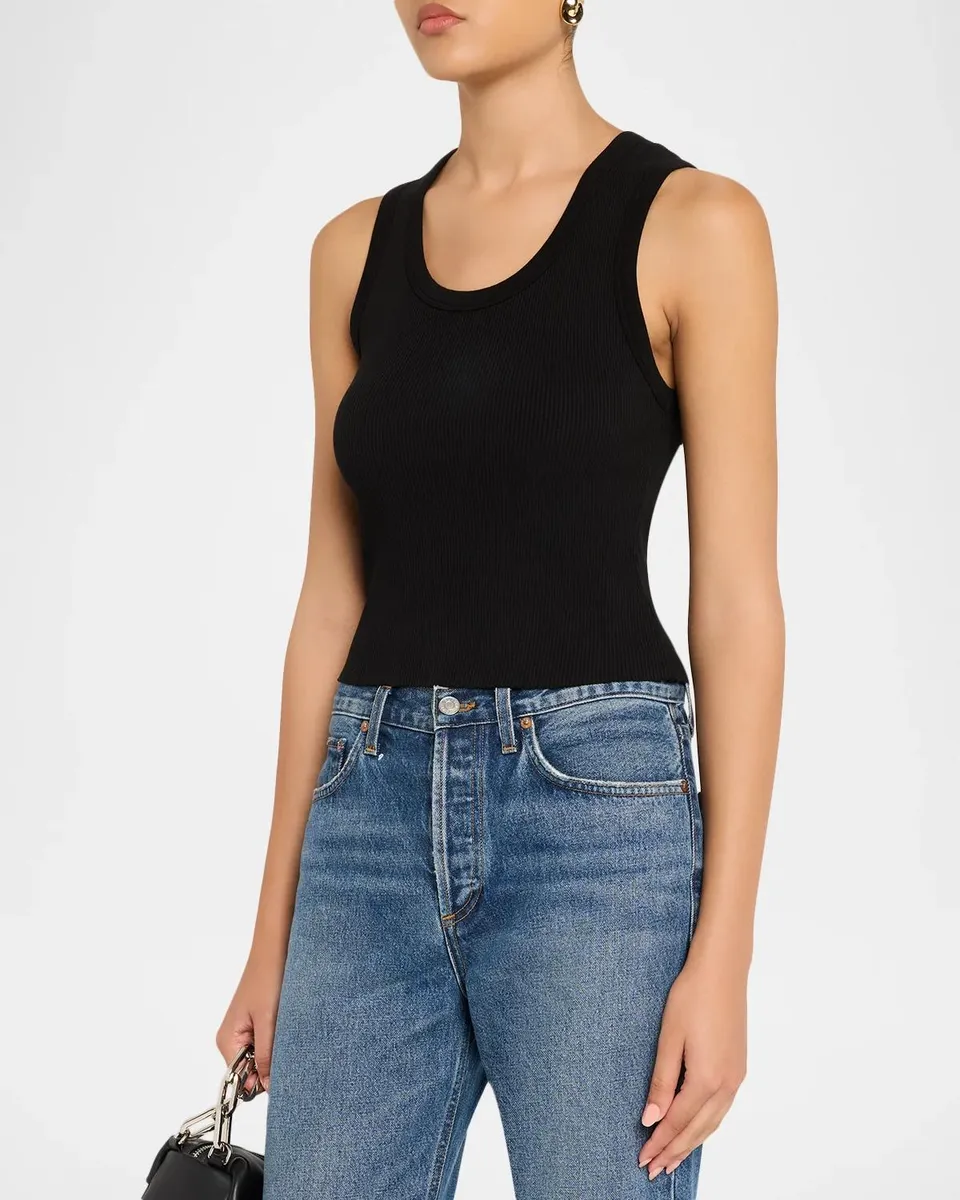 AGOLDE Shrunken Poppy Tank Top | Thumbnail 4 AGOLDE Shrunken Poppy Tank Top | Thumbnail 4
