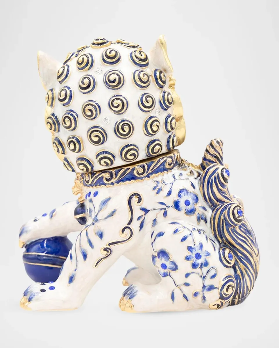 Jay Strongwater Shi Foo Dog Chinoiserie Box | Thumbnail 2 Jay Strongwater Shi Foo Dog Chinoiserie Box | Thumbnail 2