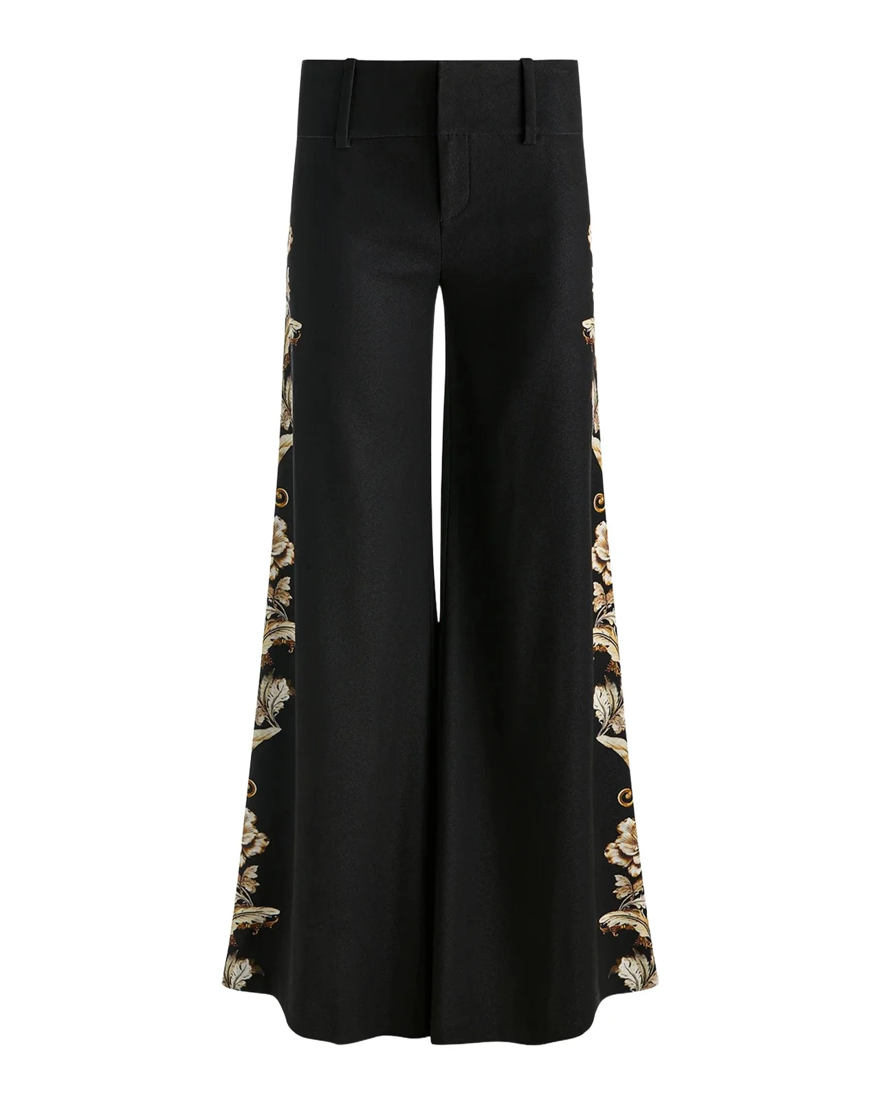 Olivia Low-Rise Wide-Leg Pants