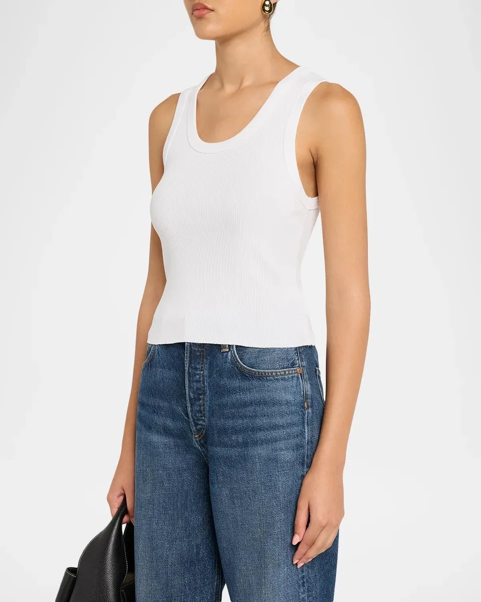 AGOLDE Shrunken Poppy Tank Top | Thumbnail 4
