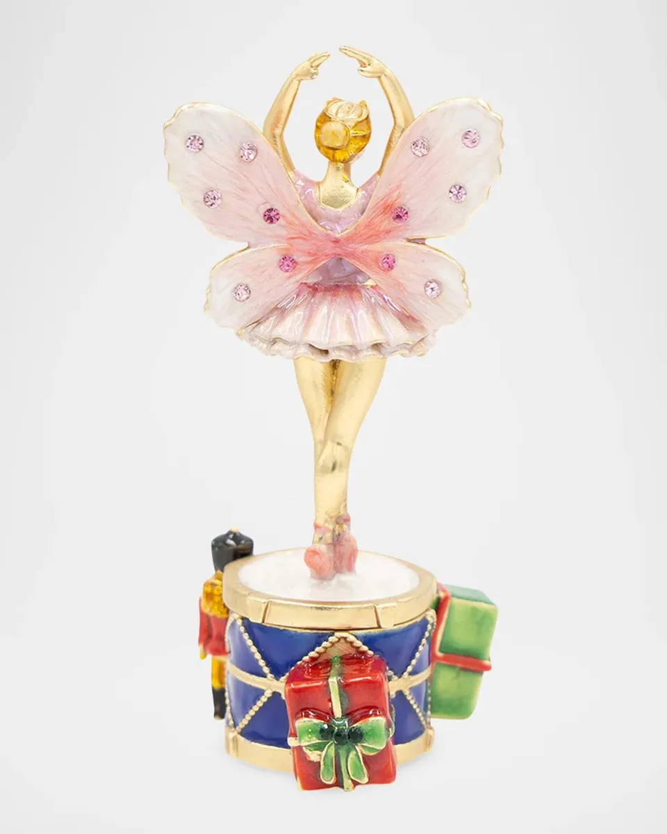 Jay Strongwater Metal Sugar Plum Fairy Figurine | Thumbnail 2 Jay Strongwater Metal Sugar Plum Fairy Figurine | Thumbnail 2