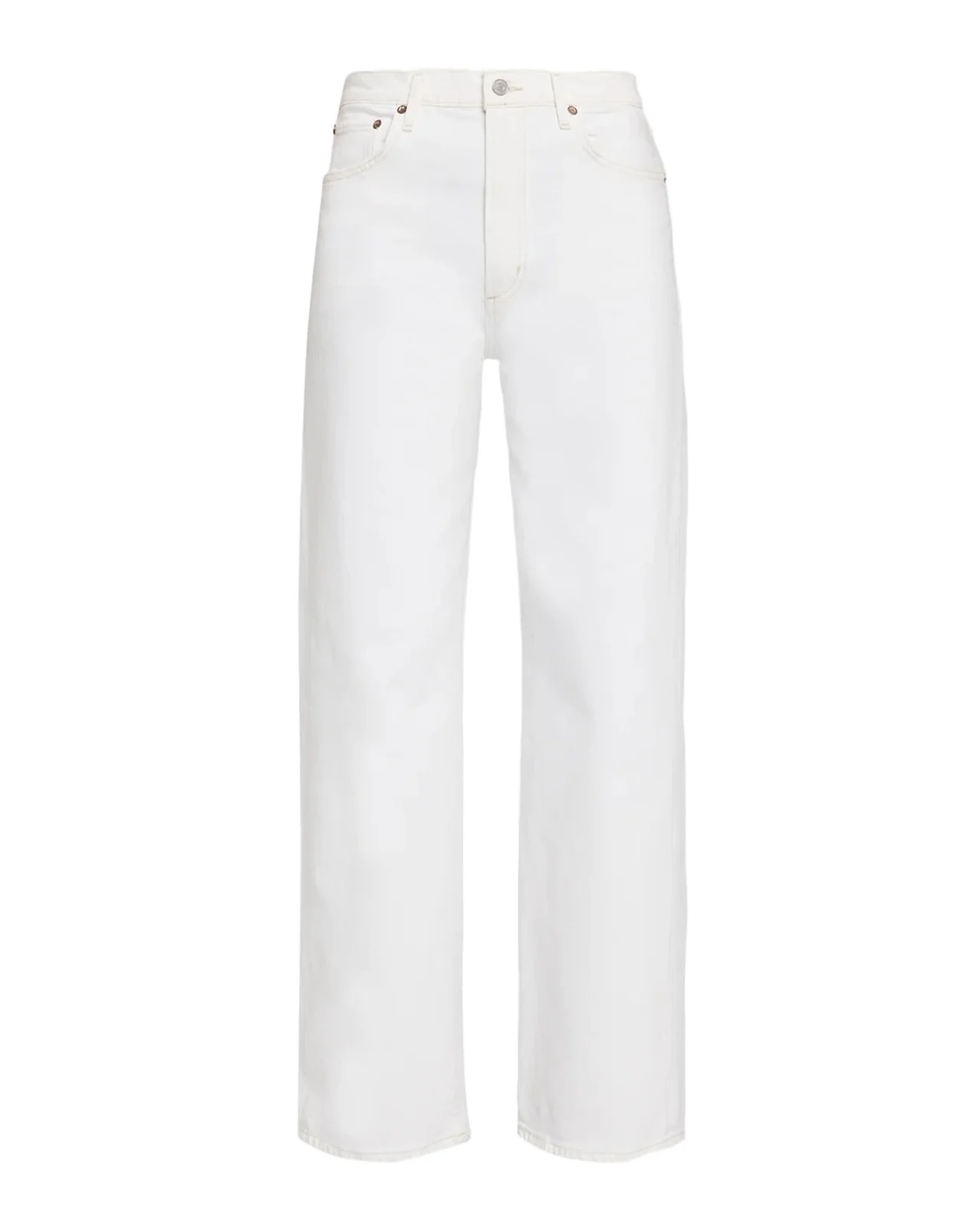 AGOLDE Harper Mid-Rise Straight-Leg Jeans