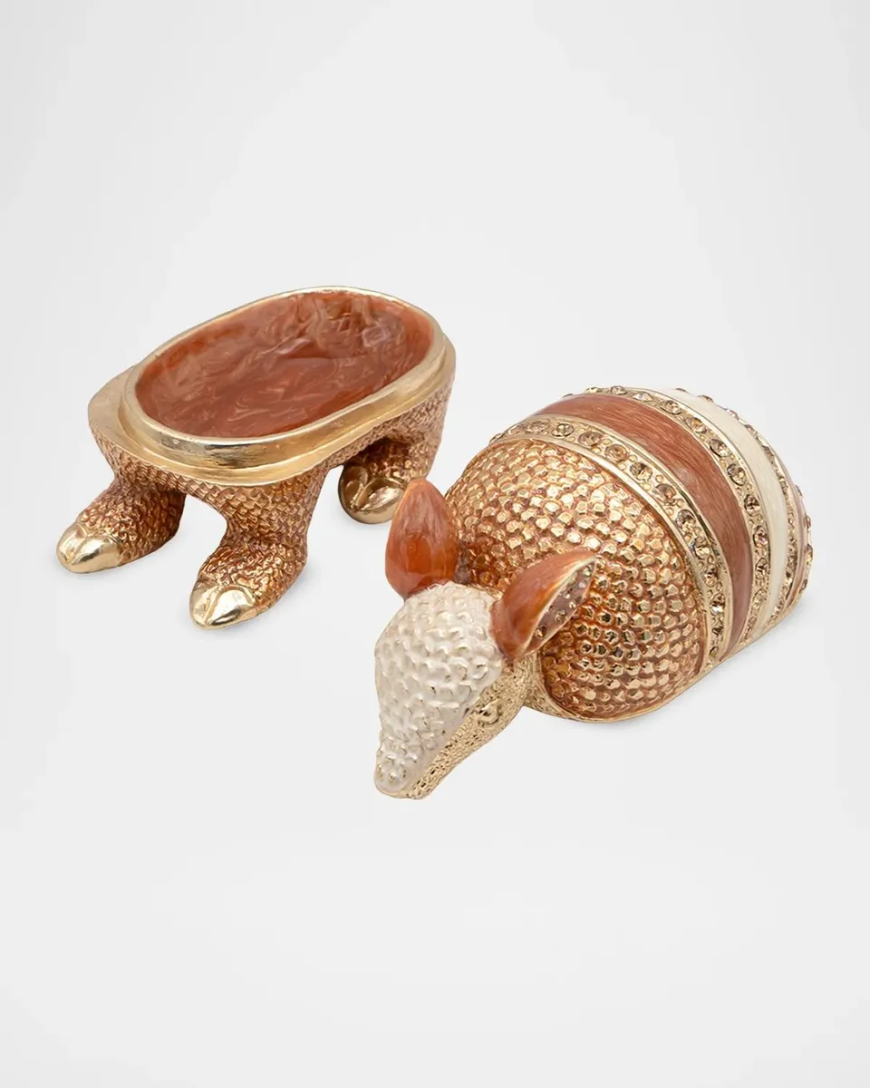 Jay Strongwater Armi Armadillo Box | Thumbnail 6