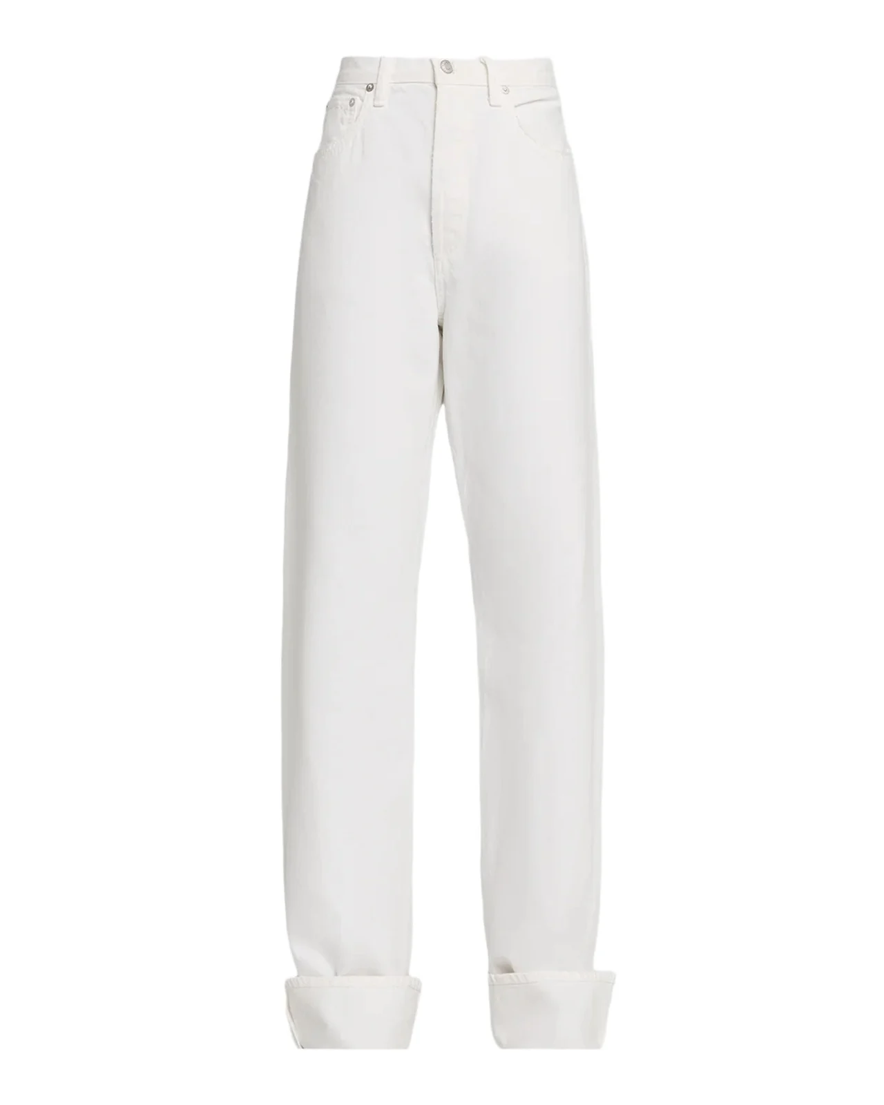 AGOLDE Big Cuff Straight-Leg Jeans
