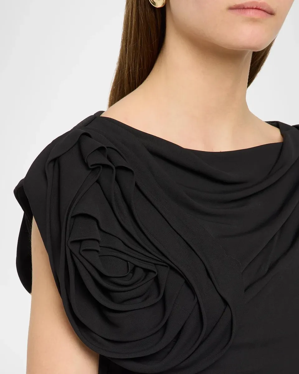 Ulla Johnson Daphne 3D Rosette Gown | Thumbnail 5