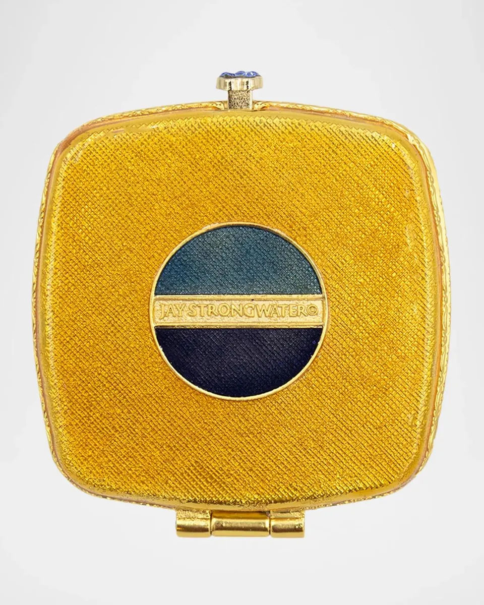 Jay Strongwater Luella Embellished Square Compact Mirror | Thumbnail 5 Jay Strongwater Luella Embellished Square Compact Mirror | Thumbnail 5