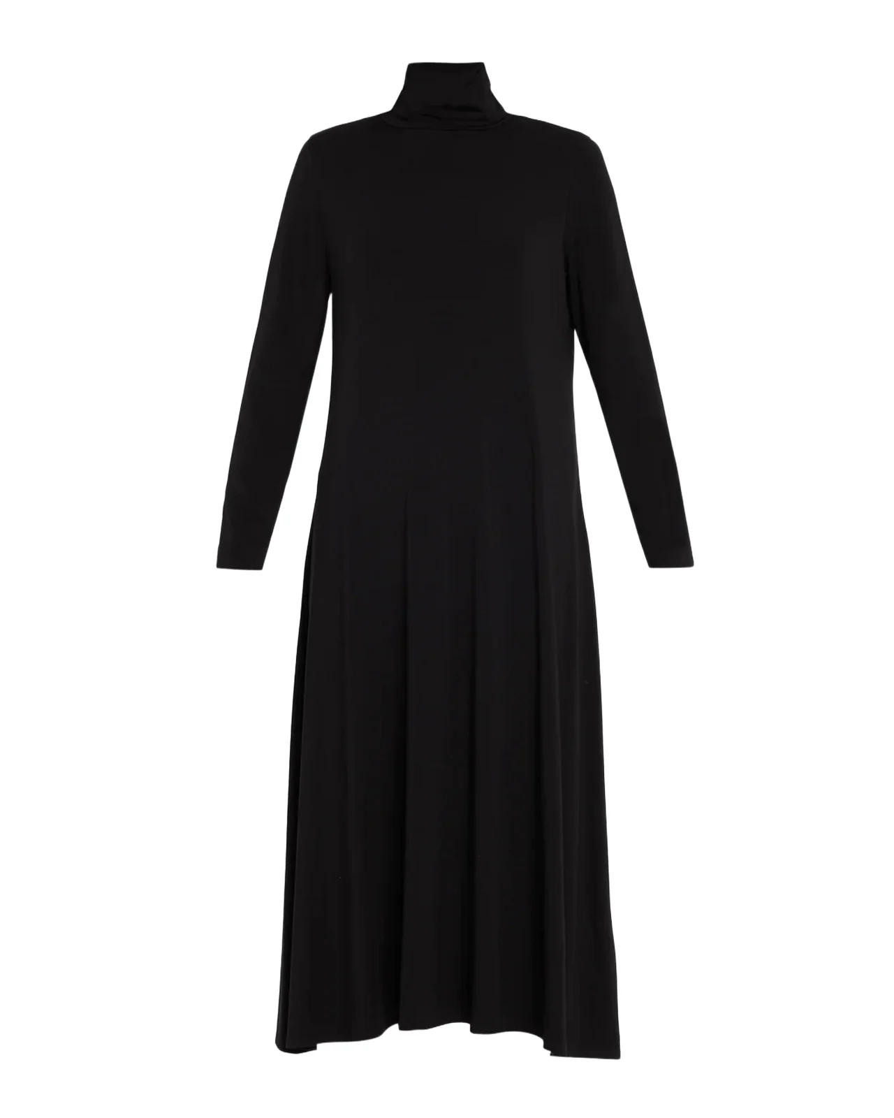 Turtleneck Jersey Midi Dress Turtleneck Jersey Midi Dress